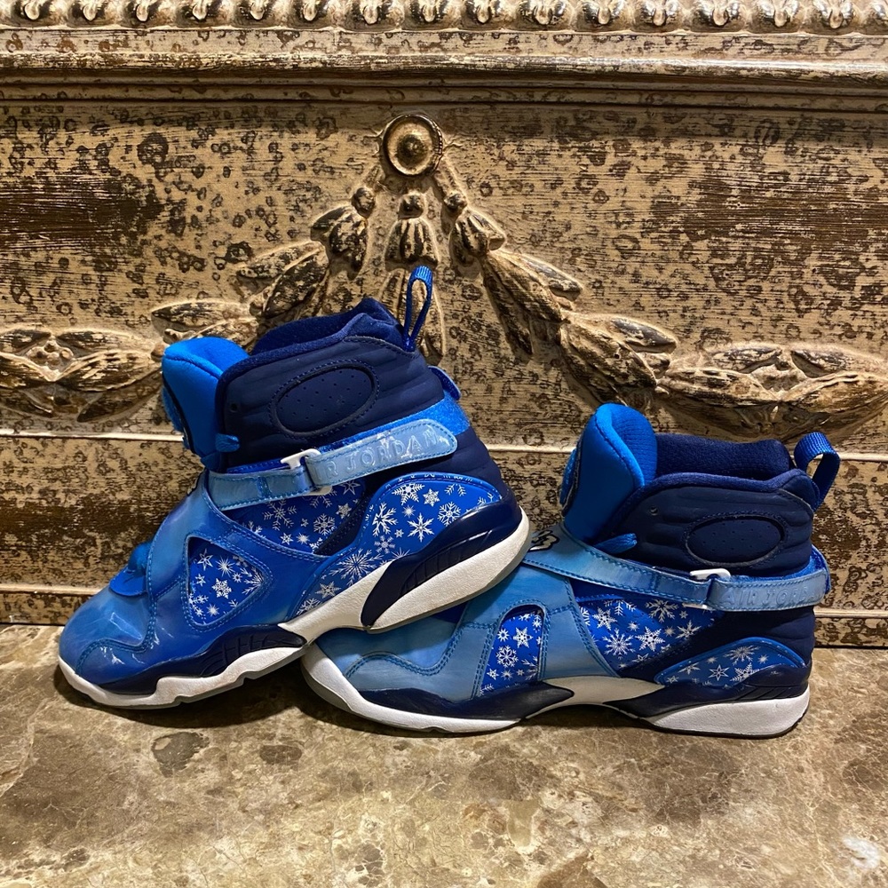 Air Jordan 8 Retro (GS) Snowflake